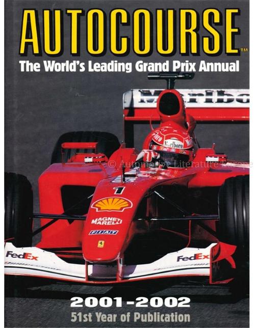 AUTOCOURSE 2001 - 2002, THE WORLDS LEADING GRAND PRIX, Boeken, Auto's | Boeken