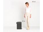 Brabantia NewIcon Prullenbak - 20 liter - Soft Beige, Huis en Inrichting, Verzenden, Zo goed als nieuw