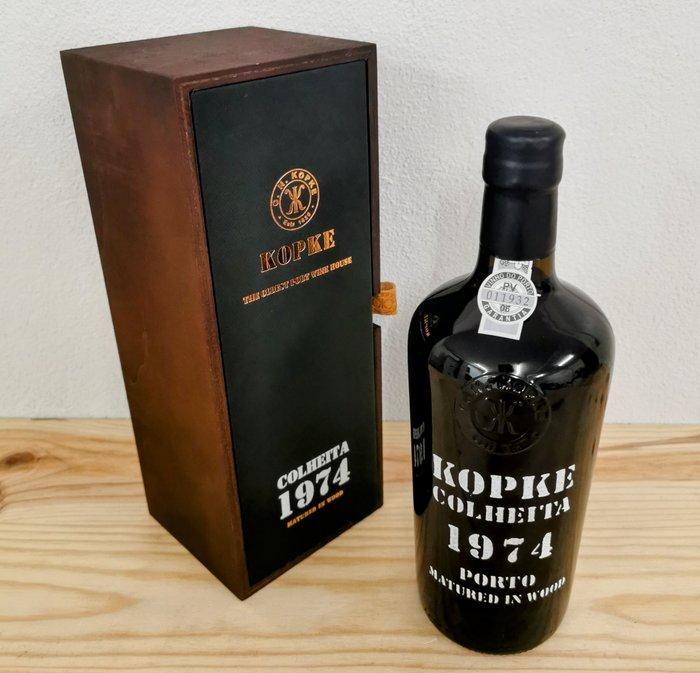 1974 Kopke - Colheita Port - Gebotteld in 2024 - Douro - 1, Verzamelen, Wijnen