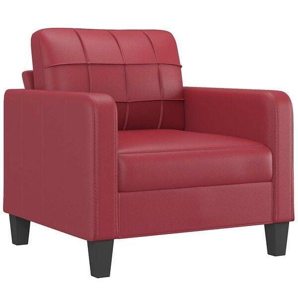 Wijnrode Fauteuil 60cm: Luxe van - Tweedekansje - 40% Kor..., Huis en Inrichting, Fauteuils, 75 tot 100 cm, 75 tot 100 cm, Nieuw
