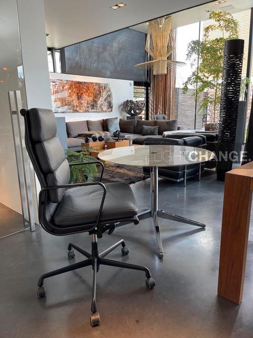 Knoll Florence marmeren tafel eettafel Calcatta marmer staal, Huis en Inrichting, Tafels | Eettafels, Zo goed als nieuw, Rond
