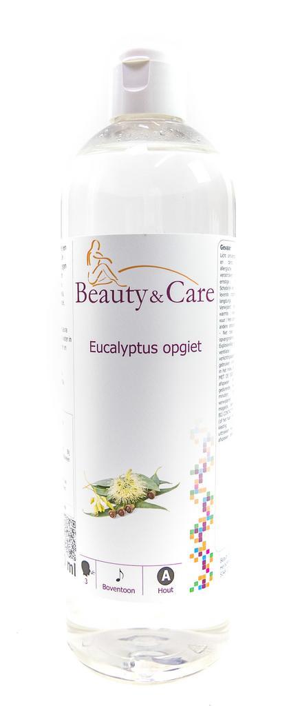 Beauty & Care Eucalyptus sauna opgietmiddel 500 ml.  new, Sport en Fitness, Sauna, Fins of Traditioneel, Toebehoren, Nieuw, Ophalen of Verzenden