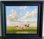 AJ. Temming (1942) - Zomerlandschap, Antiek en Kunst, Kunst | Schilderijen | Klassiek