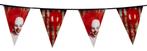 Vlaggenlijn Horror clown (6 m), Hobby en Vrije tijd, Feestartikelen, Ophalen of Verzenden, Nieuw