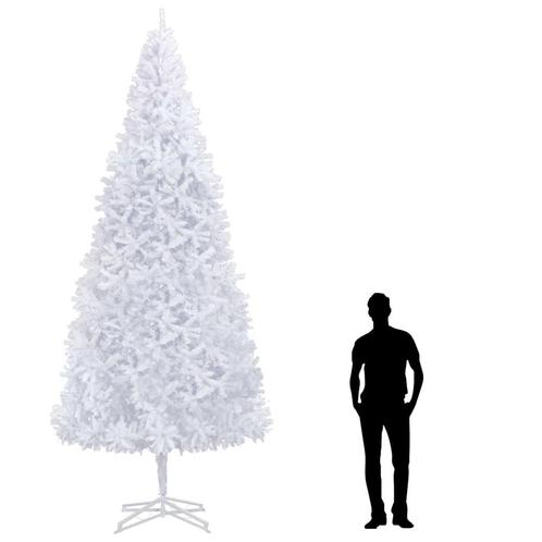 vidaXL Kunstkerstboom 400 cm wit, Diversen, Kerst, Nieuw, Verzenden
