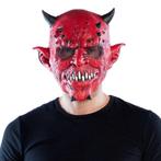 Latex hoofdmasker Creepy devil, Verzenden, Nieuw