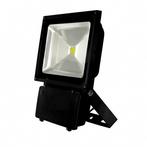 100W LED Schijnwerper Wit 4000K, Ophalen of Verzenden, Lamp met armatuur, 50 tot 200 watt, Nieuw