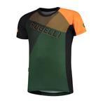 Adventure MTB Shirt KM  2.0 groen/oranje M Oranje