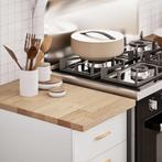 vidaXL Keuken werkblad rechthoekig 40x63,5x2,7 cm massief, Verzenden, Nieuw