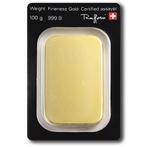 100 gram - Goud - 9999 Gold Bar Argor Heraeus (In Assay) -, Postzegels en Munten, Edelmetalen en Baren
