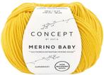 Katia Concept Merino Baby - 153 signaalgeel - Wol Garen, Ophalen of Verzenden, Nieuw