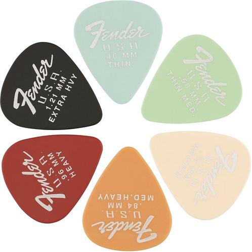 Fender Dura-Tone plectrumset 6 stuks, Muziek en Instrumenten, Instrumenten | Toebehoren, Verzenden