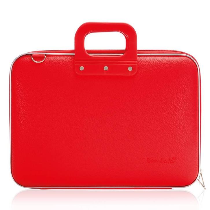 Bombata CLASSIC 15 inch Laptoptas Rood, Computers en Software, Laptoptassen, Nieuw, Verzenden