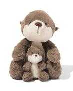 HEMA Knuffel otter met baby 30cm, Verzenden, Nieuw