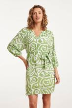-60% Smashed Lemon  Smashed Lemon 25005 crinkle jurk met lic, Verzenden, Nieuw, Groen