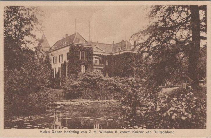 DOORN - Huize Doorn bezitting van Z. M. Wilhelm II. Voorm..., Verzamelen, Ansichtkaarten | Nederland, Verzenden