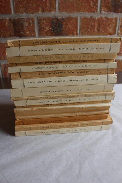 Diverse auteurs - Chronique D Egypte - 1927-1989, Antiek en Kunst, Antiek | Boeken en Bijbels