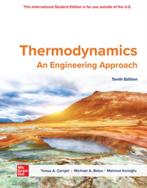 Thermodynamics An Engineering Approach ISE 9781266152115, Zo goed als nieuw