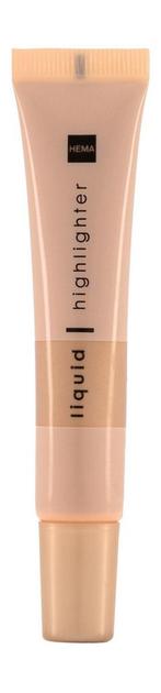 HEMA Vloeibare highlighter 02 bronze gold, Sieraden, Tassen en Uiterlijk, Uiterlijk | Cosmetica en Make-up, Verzenden, Nieuw, Goud