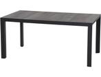 Siena Garden Silva Eettafel 160x90cm Antraciet/Grijs - Grijs, Ophalen of Verzenden, Nieuw