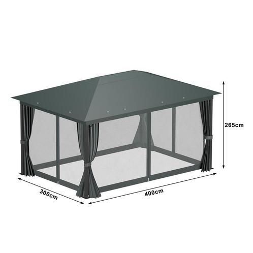 Insectennet Austin Zwart, Tuin en Terras, Partytenten, Ophalen of Verzenden