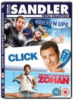 Click/Grown Ups/You Dont Mess With the Zohan DVD (2011), Zo goed als nieuw, Verzenden
