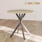 TRUUSK Eettafel, Ronde Keukentafel Voor 2 Personen In Indust, Verzenden, Nieuw