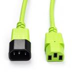 C14 naar C13 kabel | ACT | 1.2 meter (Groen), Verzenden, Nieuw