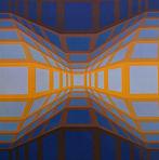 Victor Vasarely (1906-1997) - Kek-Eg II , 1973, Héliogravure