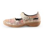 Rieker Instappers in maat 41 Beige | 10% extra korting, Kleding | Dames, Schoenen, Verzenden, Zo goed als nieuw, Rieker, Instappers