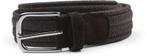 Profuomo Waxed Geweven Riem Bruin maat 95 Heren, Bruin, Verzenden, Echt leder, Nieuw