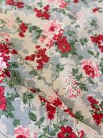 Elegante Sanderson-stijl stof met bloemenpracht op een, Antiek en Kunst, Curiosa en Brocante