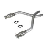 BBK 11-14 Mustang 3.7 V6 Short Mid X Pipe With Catalytic, Ophalen of Verzenden, Nieuw