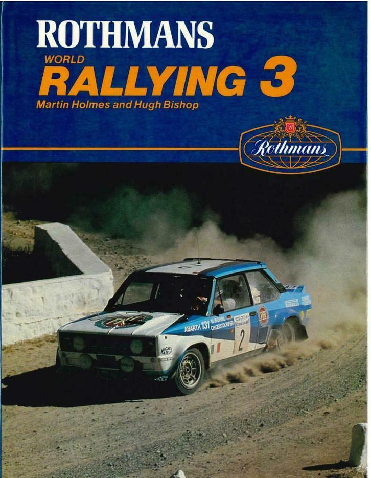 ROTHMANS  - WORLD RALLYING 3 - BOEK - ENGELS (1979), Boeken, Auto's | Boeken, Algemeen, Gelezen, Verzenden