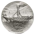 Wereld. Medal Schweiz Silbermedaille o.J. (v. Grupp)