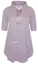 ZHENZI sweat jurk ARIA capuchon Maat:, Kleding | Dames, Jurken, Verzenden, Nieuw, Overige kleuren