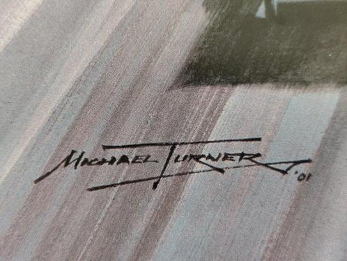 Michael Turner - Ferrari - Gran Premio de Mónaco 2001 -, Antiek en Kunst, Kunst | Tekeningen en Foto's