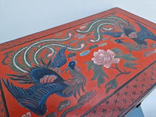 Chinoiserie - Kabinet - Hout, Polychrome, Antiek en Kunst, Curiosa en Brocante