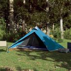 vidaXL Hangende tipi tent 1-persoons waterdicht blauw, Verzenden, Nieuw, Tot en met 2