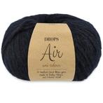 DROPS Air Uni Colour - 31 zwart - Wol Garen, Hobby en Vrije tijd, Breien en Haken, Ophalen of Verzenden, Nieuw