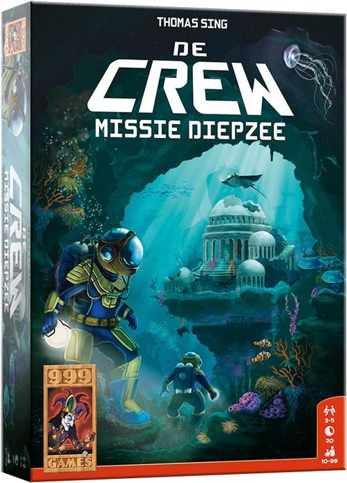 De Crew - Missie Diepzee | 999 Games - Gezelschapsspellen, Hobby en Vrije tijd, Gezelschapsspellen | Bordspellen, Nieuw, Verzenden