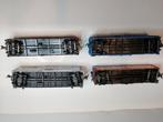 Bachmann H0 - Modeltrein goederenwagon (4) - Set van 4, Hobby en Vrije tijd, Modeltreinen | H0, Nieuw