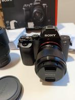Sony A7 MK1 (5414 SHOTS!!) + 20 mm + 28-70 mm + Accesorios, Nieuw