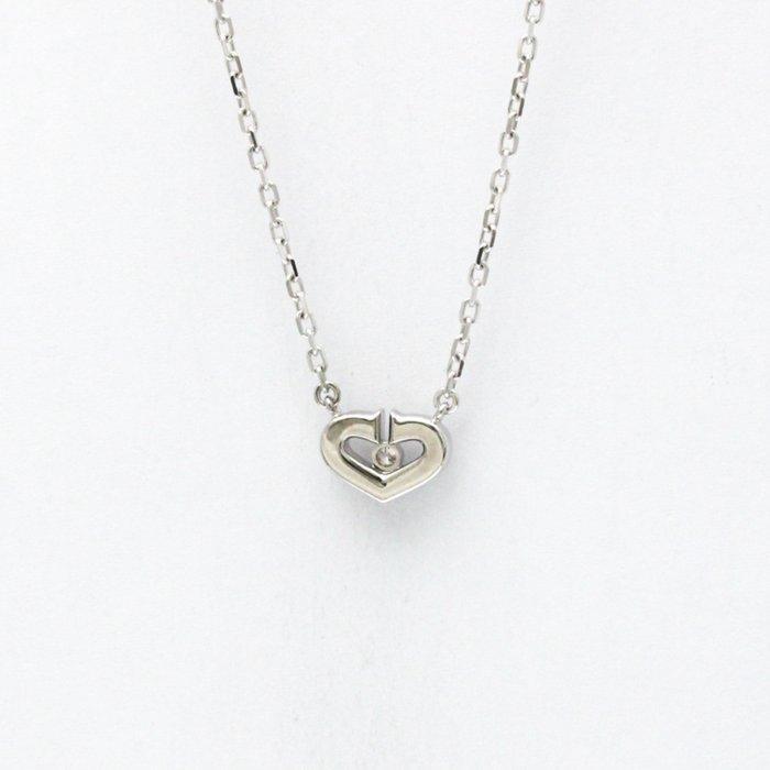 Cartier - Ketting met hanger - 18 karaat Witgoud, Sieraden, Tassen en Uiterlijk, Antieke sieraden