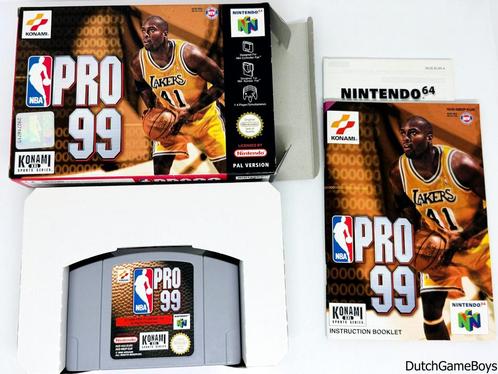 Nintendo 64 / N64 - NBA Pro 99 - EUR, Spelcomputers en Games, Games | Nintendo 64, Gebruikt, Verzenden
