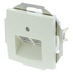 Berker S1 contactdoos telefoon-data inbouw CAT6A 2x 8-polig, Doe-het-zelf en Verbouw, Elektra en Kabels, Ophalen of Verzenden