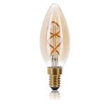 LED FILAMENT | E14 | KAARS | DIMBAAR | AMBER | 2W, Nieuw