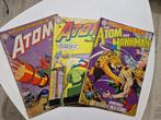 The Atom No.6; No.9; No.39 - 3 Comic - 1966/1968, Boeken, Strips | Comics, Nieuw