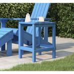 vidaXL Tuintafel Adirondack 38x38x46 cm HDPE aquablauw, Verzenden, Nieuw