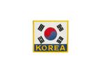 Opnaaiembleem Korea 8x8cm (Taekwondopakken, TAEKWONDO), Sport en Fitness, Vechtsporten en Zelfverdediging, Nieuw, Ophalen of Verzenden